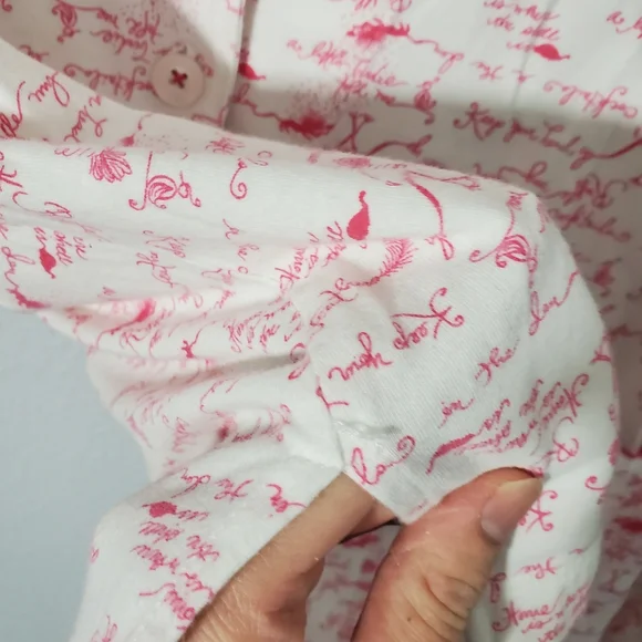 Lilly Pulitzer "A Little Birdie Told Me..." pajama set - Picture 6 of 13